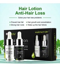 Dexe 6 Pcs Hair Grow Essence Hair Lotion Anti-Hair Loss Day and Night Care Pack